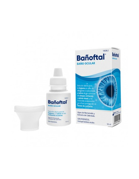 BAÑOFTAL BAÑO OCULAR 1 ENVASE 50 ML