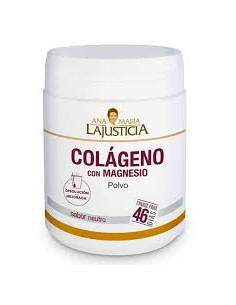 ANA MARIA LAJUSTICIA COLAGENO CON MAGNESIO POLVO 350G SABOR NEUTRO
