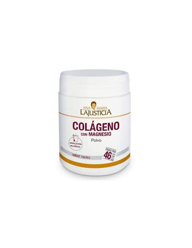 ANA MARIA LAJUSTICIA COLAGENO CON MAGNESIO POLVO 350G SABOR NEUTRO