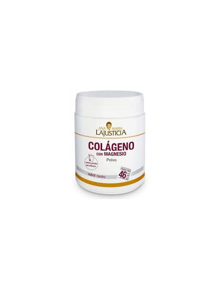 ANA MARIA LAJUSTICIA COLAGENO CON MAGNESIO POLVO 350G SABOR NEUTRO