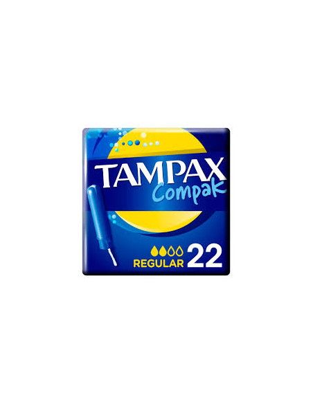 TAMPAX COMPAK REGULAR 22 UNIDA