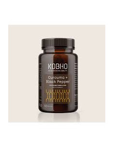 KOBHO CÚRCUMA+BLACK PEPPER 60 CAPS
