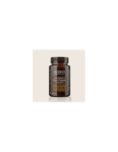 KOBHO CÚRCUMA+BLACK PEPPER 60 CAPS