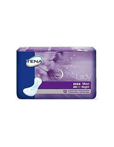 TENA DISCREET MAXI NIGHT 12 UD