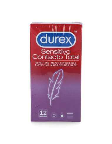 PRESERVATIVOS DUREX CONTACTO TOTAL 12 U.