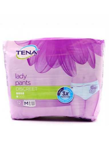 TENA LADY PANTS DISCREET T. MEDIANA 12 U