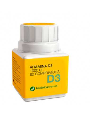 BOTANICAPHARM VITAMINA D3 60 COMPRIMIDOS