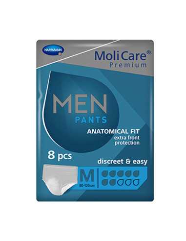 MOLICARE PR MEN PANTS 7GOTAS TALLA M 8PZ