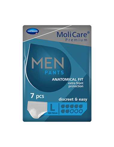 MOLICARE PREMIUM MEN PANTS 7GOTAS TALLA L 7PZ