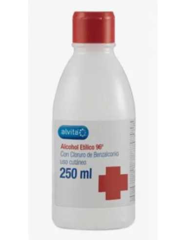 ALCOHOL ETILICO 96º ALVITA 250 ML