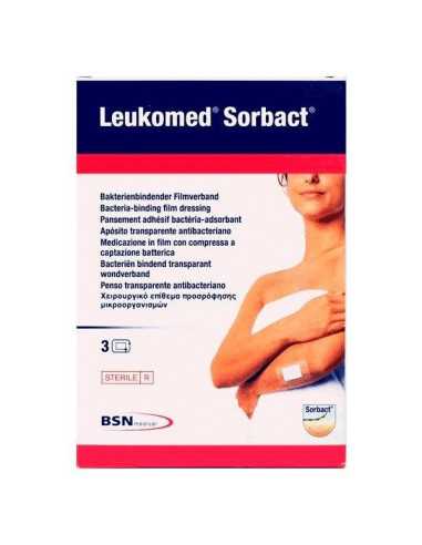 LEUKOMED SORBACT APOSITO ESTERIL ADH 8 X 10 CM 3