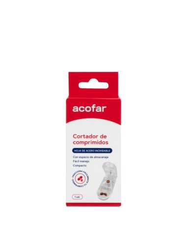 ACOFAR PASTILLERO CORTADOR DE COMPRIMIDOS 1 UNID