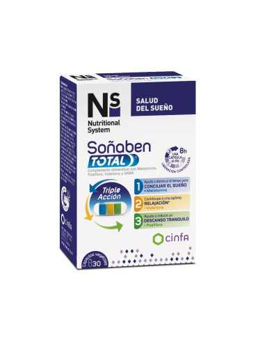 NS SOÑABEN TOTAL 30 CAPSULAS VEGETALES