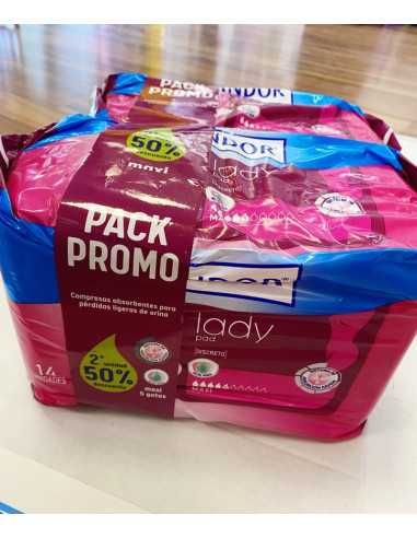 LINDOR LADY PADS PACK PROMO MAXI 5GOTAS- 2ª 50%