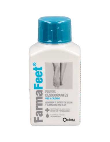 FARMAFEET POLVOS DESODORANTES PIES 1 ENVASE 75 G