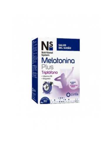 NS MELATONINA PLUS TRIPTOFANO 30 COMPRIMIDOS