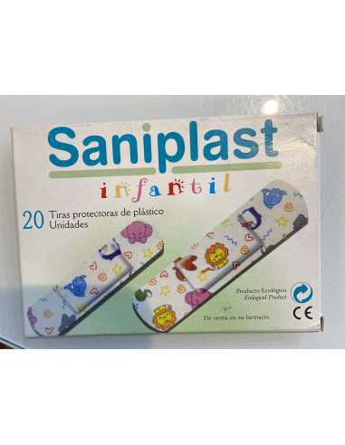 TIRAS ADHESIVAS SANIPLAST INFANTIL 20 U SURTID