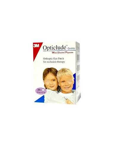 PARCHES OCULARES OPTICLUDE 1537 6'3X4'8 20 UNID