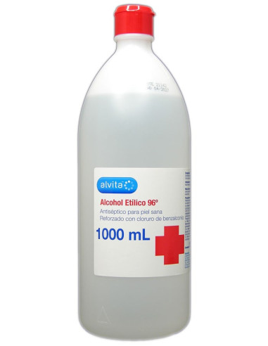 ALCOHOL ETILICO 96 ALVITA 1000 ML