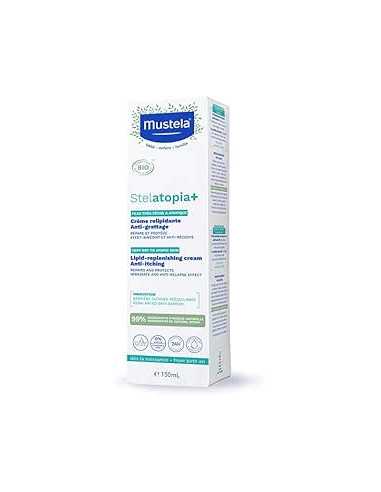 STELATOPIA CREMA FACIAL EMOLIENTE PIEL ATOPICA MUSTELA 1 ENVASE 40 ML