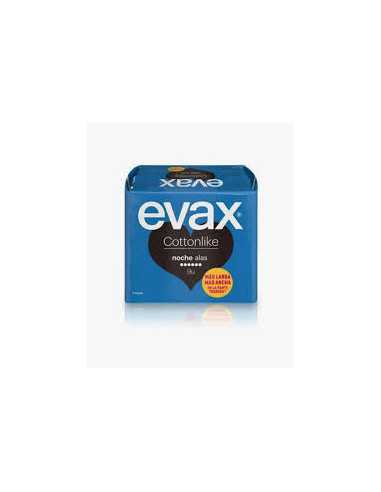 COMPRESAS HIGIENICAS FEMENINAS EVAX COTTONLIKE N