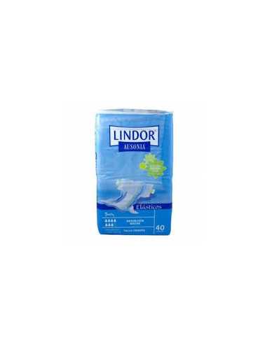PAÑAL LINDOR ELASTICO SNOCHE GRANDE 80