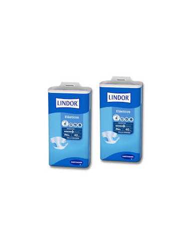 PAÑAL LINDOR ELASTICO DIA TALLA M 80UD