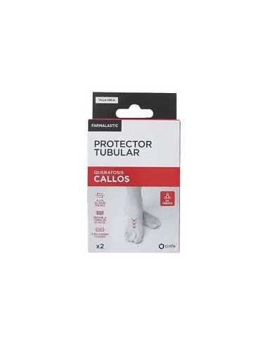PROTECTOR TUBULAR CALLOS FARMALASTIC 2 UNIDADES TALLA UNICA