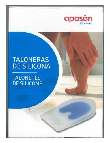 TALONERA SILICONA APOSAN DYNAMIC TALLA M 1 UNIDAD
