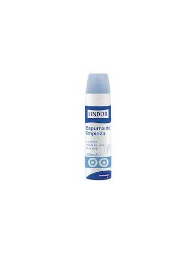 LINDOR ESPUMA LIMPIEZA 1 ENVASE 400 ML