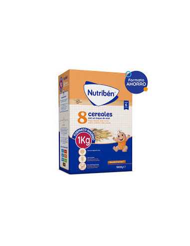 NUTRIBEN 8 CEREALES Y MIEL 1 ENVASE 1000 G