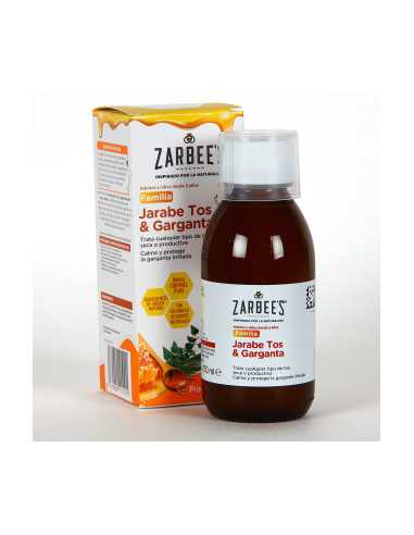 ZARBEES JARABE FAMILIA TOS Y GARGANTA 1 FRASCO 1