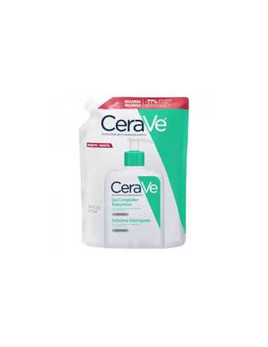 CERAVE LIMPIADOR ESPUMOSO 1 ENVASE 473 ML RECARGA