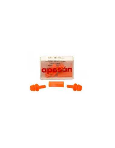 TAPONES OIDOS SILICONA APOSAN 2 UNIDADES ADULTO