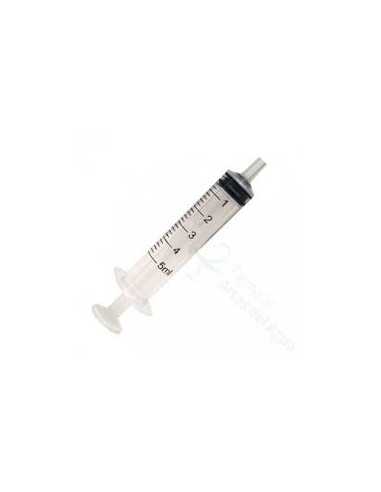 JERINGA APIROGENA DE 3 CUERPOS APOSAN BOTIQUIN 100 UNIDADES 5 ML