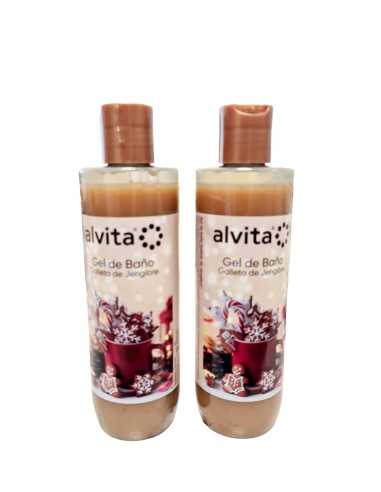 GEL DE BAÑO ALVITA GALLETA DE GENJIBRE 250 ML