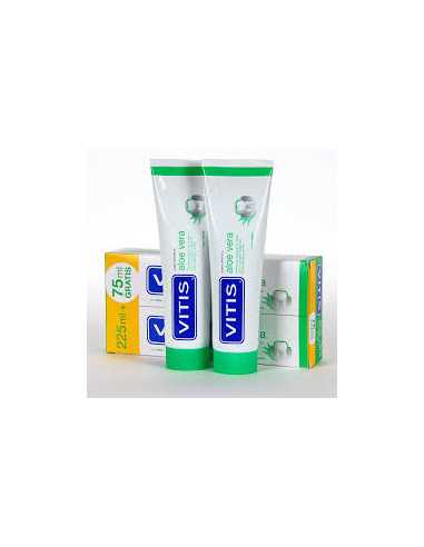 VITIS ALOE VERA PASTA DENTIFRICA 2 ENVASES 150 M