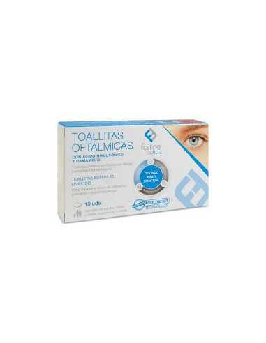 FARLINE OPTICA TOALLITAS OFTALMICAS AH COLD&HOT 10 UNIDADES