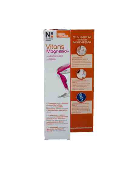 NS VITANS MAGNESIO+ 15 COMP EFERVESCENTES