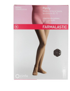 PANTY COMP NORMAL 140 DEN FARMALASTIC CAPUCHINO