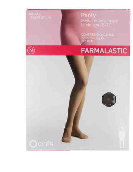 PANTY COMP NORMAL 140 DEN FARMALASTIC CAPUCHINO