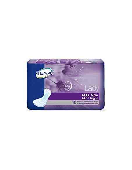 TENA DISCREET MAXI NIGHT 12 UD