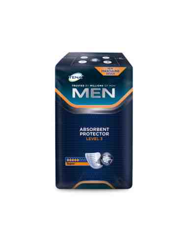 TENA MEN LEVEL 3  16 UNIDADES