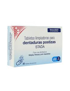 TABLETAS LIMPIADORAS PARA DENTADURAS POSTIZAS 30