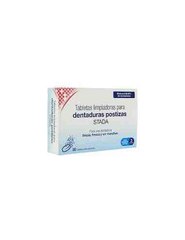 TABLETAS LIMPIADORAS PARA DENTADURAS POSTIZAS 30