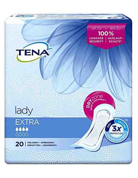 TENA DISCREET EXTRA 20 UNIDADES
