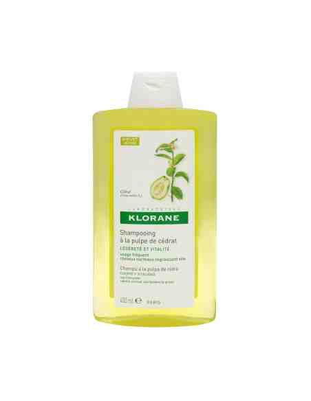 KLORANE CHAMPU A LA PULPA DE CIDRA 400  ML