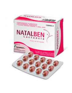 NATALBEN LACTANCIA 60 CAPS