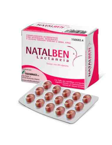 NATALBEN LACTANCIA 60 CAPS