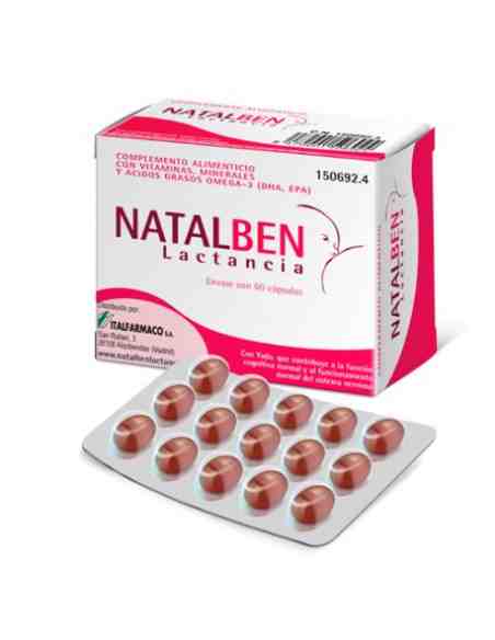 NATALBEN LACTANCIA 60 CAPS